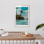 Wallity Cuadro Decorativo de Vidrio Templado Multicolor 30 x 45 cm